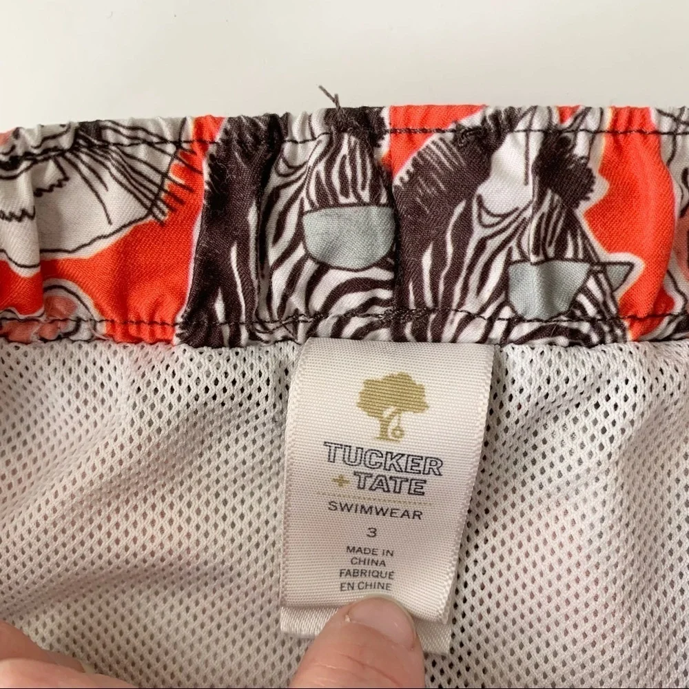 Tucker + Tate Animal Print Swim Trunks